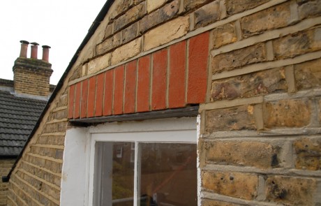 After image from the Brickwork and pointing repairs project