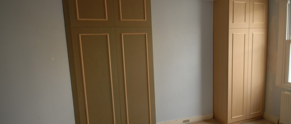 Some more bespoke MDF wardrobes / cupboards in one of the bedrooms