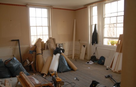 Before image from the Refurbishment project in Pimlico project